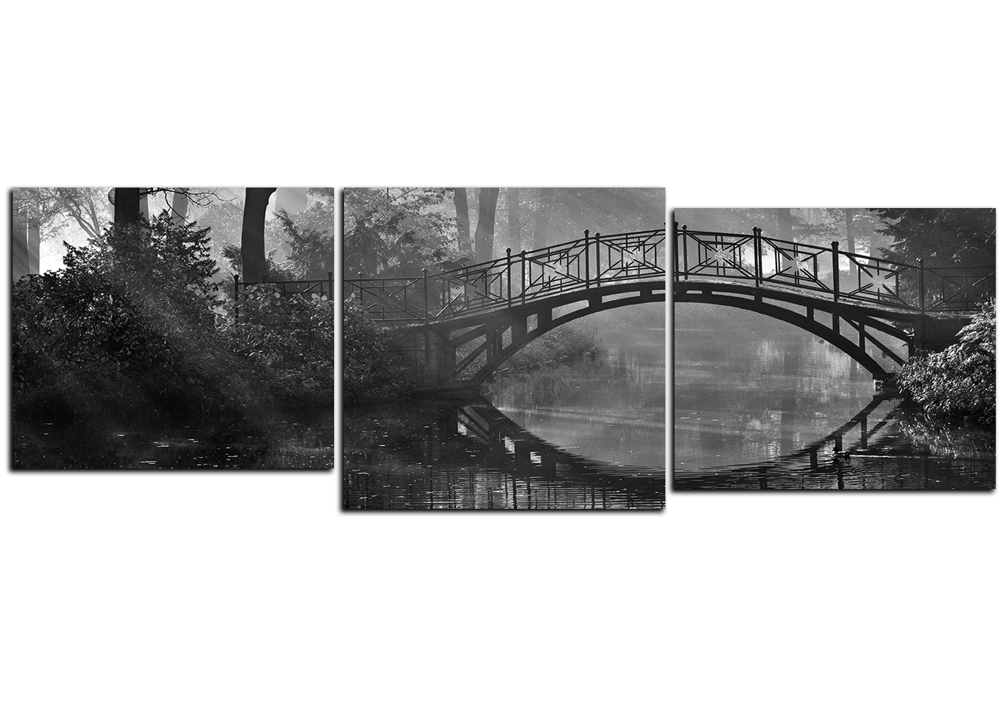Obraz na plátně - Starý most - panoráma Obraz na plátně - Starý most - panoráma